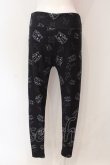 画像2: NieR Clothing / LEGGINGS PANTS【NieR CROSS】 レギンス  ブラック O-25-06-16-055-PU-PA-IG-OS (2)