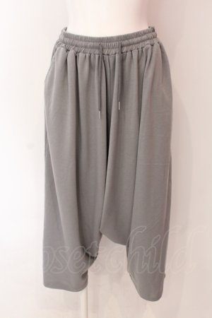 画像: NieR Clothing / フェイスプリントサルエルパンツ  グレー O-25-06-16-058-PU-PA-IG-OS