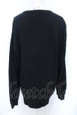 画像2: NieR Clothing / ユニセックスブラックトレーナー【九尾】 2XL ブラック O-25-06-16-014-PU-TO-IG-OS (2)