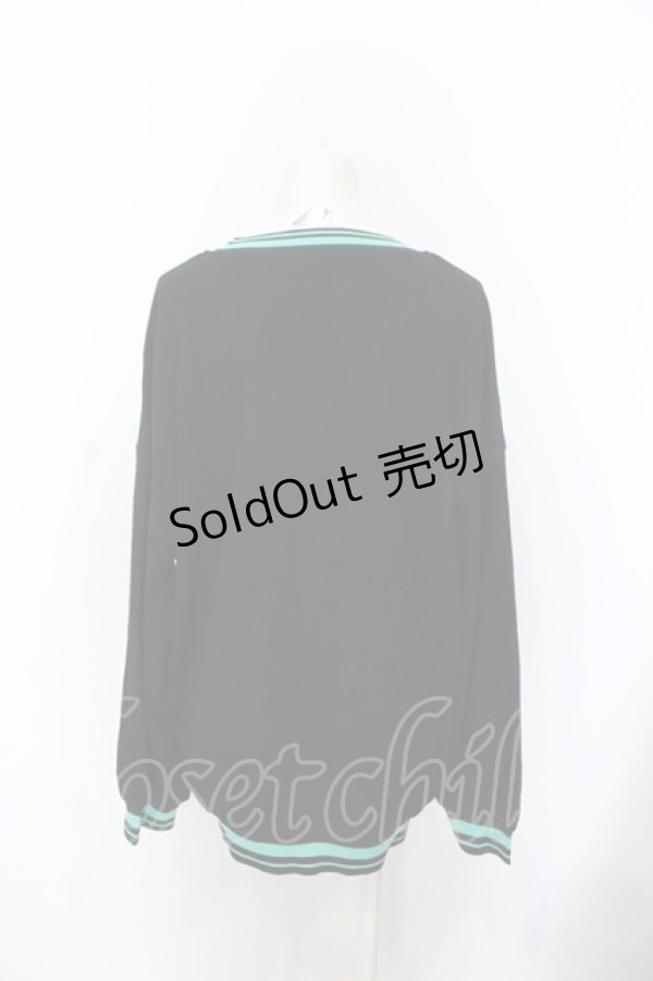 画像2: NieR Clothing / UNISEX KNIT PULLOVER【シエル】 ニット  ブラック O-25-06-16-002-PU-TO-IG-ZT112 (2)