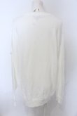 画像2: NieR Clothing / シエルFACEトレーナー【2色展開】 XL ホワイト O-25-06-16-023-PU-TO-IG-OS (2)