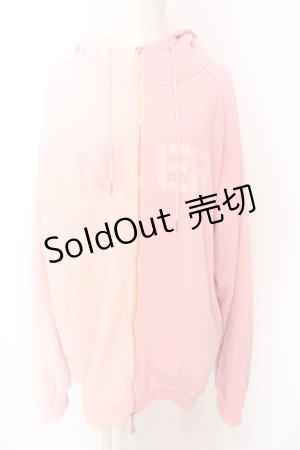 画像: NieR Clothing / 防寒裏起毛TWO-TONE DOUBLE ZIP PARKA【ROSE】 パーカー  ピンク O-25-06-16-026-PU-TO-IG-ZT008