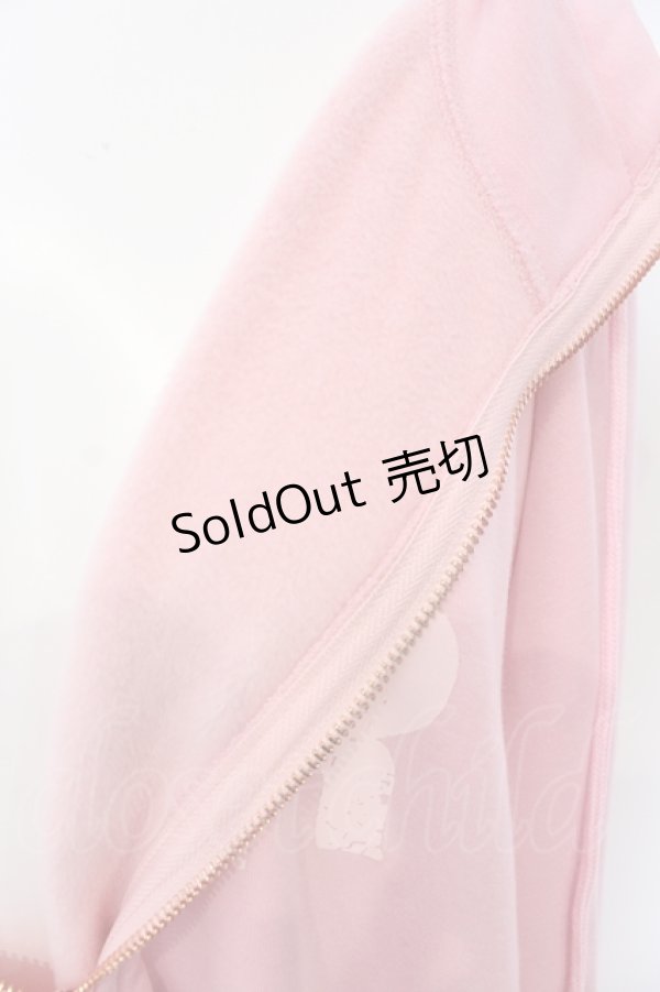 画像3: NieR Clothing / 防寒裏起毛TWO-TONE DOUBLE ZIP PARKA【ROSE】 パーカー  ピンク O-25-06-16-026-PU-TO-IG-ZT008 (3)