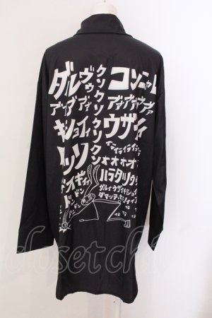 画像: NieR Clothing / BACK DESIGN LONG Y-SHIRT【激ツラ】 シャツ  ブラック O-25-06-16-031-PU-BL-IG-OS