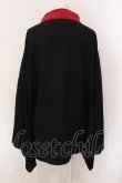 画像3: NieR Clothing / 着物袖ジャージ風デザインZIP OUTER  ブラック×ワイン×ホワイト O-25-06-16-034-PU-TO-IG-ZT201 (3)