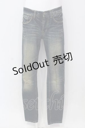 画像: HYSTERIC GLAMOUR / スタッズデニム S インディゴ O-25-06-17-001-PU-PA-OW-ZT116