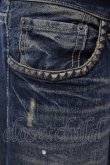 画像2: HYSTERIC GLAMOUR / スタッズデニム S インディゴ O-25-06-17-001-PU-PA-OW-ZT116 (2)
