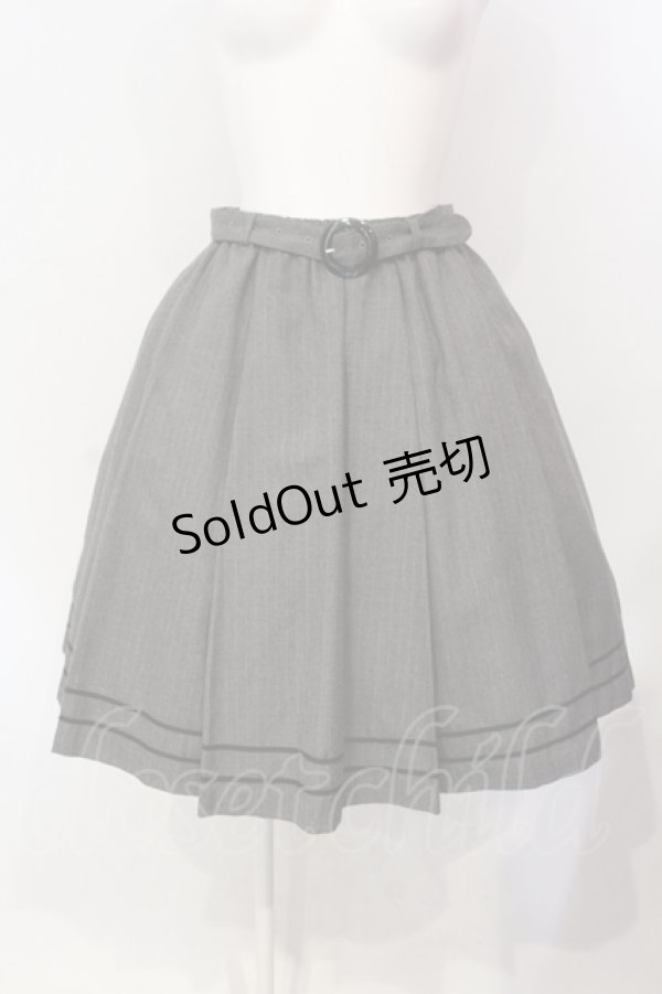 画像1: metamorphose / スクールスカート（ミディアム）  グレー O-25-06-17-007-ME-SK-IG-ZT468 (1)