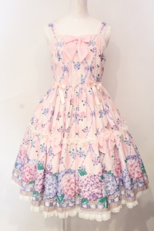 画像: Angelic Pretty / Sweet Lacyバスケットジャンパースカート  ピンク O-25-06-17-017-AP-OP-IG-OS