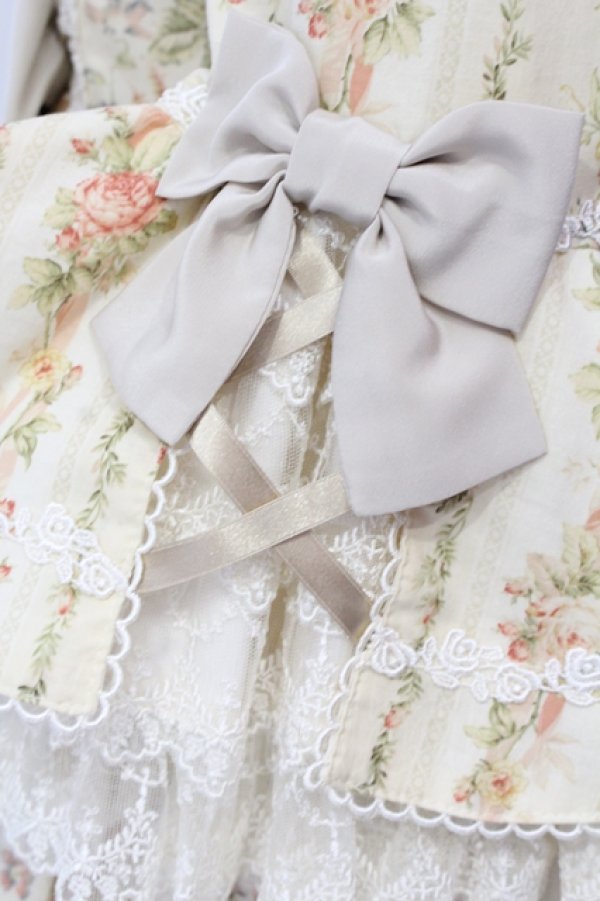 画像5: Angelic Pretty / Rosy Rose Princessワンピース . 生成り O-25-06-17-021-AP-OP-IG-OS (5)