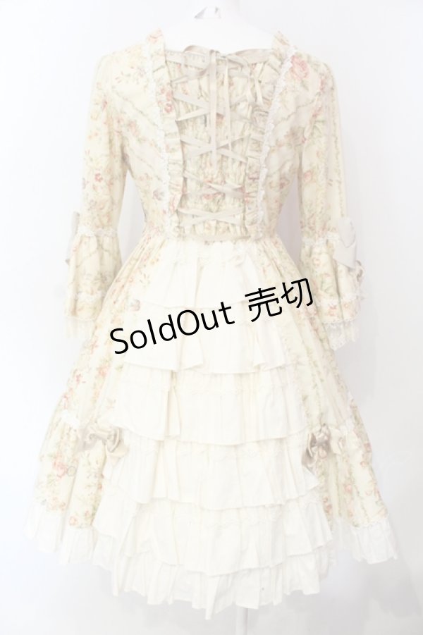 画像6: Angelic Pretty / Rosy Rose Princessワンピース . 生成り O-25-06-17-021-AP-OP-IG-OS (6)