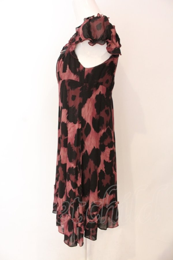 画像2: HYSTERIC GLAMOUR / DESIGNED TO KILL 総柄ワンピース  ブラック×ピンク O-25-06-19-033-PU-OP-OW-OS (2)