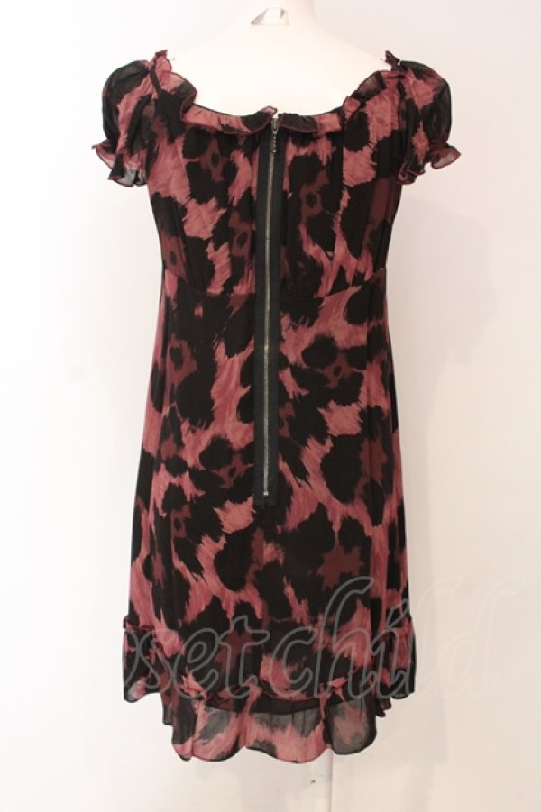 画像3: HYSTERIC GLAMOUR / DESIGNED TO KILL 総柄ワンピース  ブラック×ピンク O-25-06-19-033-PU-OP-OW-OS (3)