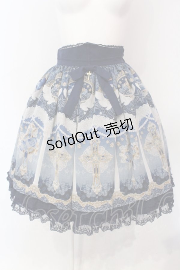 画像1: Angelic Pretty / Celestialスカート  ネイビー O-25-06-19-006-AP-SK-OW-OS (1)
