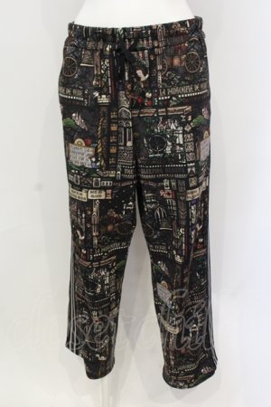 画像: Jane Marple / Grimm stained glassトラックパンツ M クロ O-25-06-19-066-JM-PA-OW-OS
