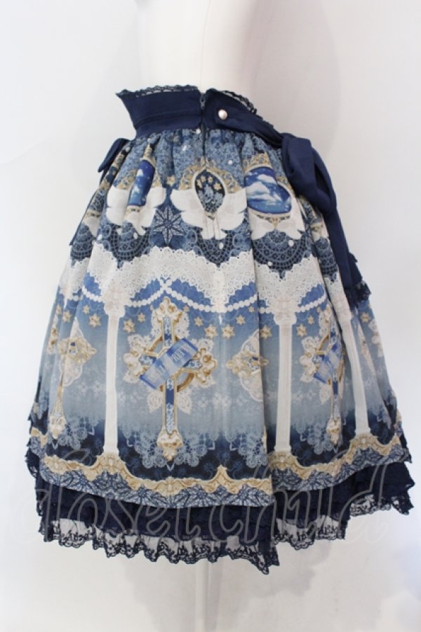 画像3: Angelic Pretty / Celestialスカート  ネイビー O-25-06-19-006-AP-SK-OW-OS (3)