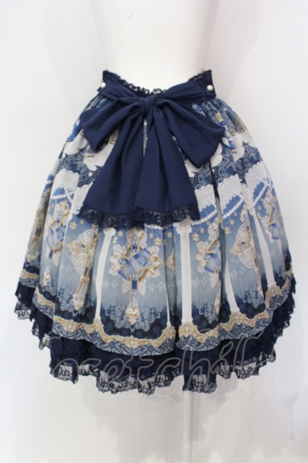 画像4: Angelic Pretty / Celestialスカート  ネイビー O-25-06-19-006-AP-SK-OW-OS (4)