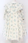 画像1: Shirley Temple / アンティークローズプリントBIGカラーワンピース(Ladies) F アイボリー O-25-06-19-072-ET-OP-OW-OS (1)