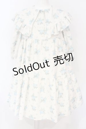 画像: Shirley Temple / アンティークローズプリントBIGカラーワンピース(Ladies) F アイボリー O-25-06-19-072-ET-OP-OW-OS