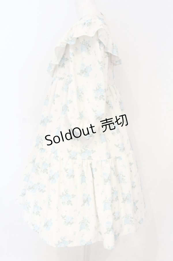 画像3: Shirley Temple / アンティークローズプリントBIGカラーワンピース(Ladies) F アイボリー O-25-06-19-072-ET-OP-OW-OS (3)