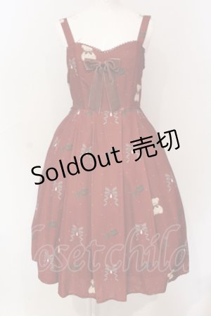 画像: axes femme kawaii / プレゼントベアージャンスカ  アカ O-25-06-19-077-AX-OP-IG-OS