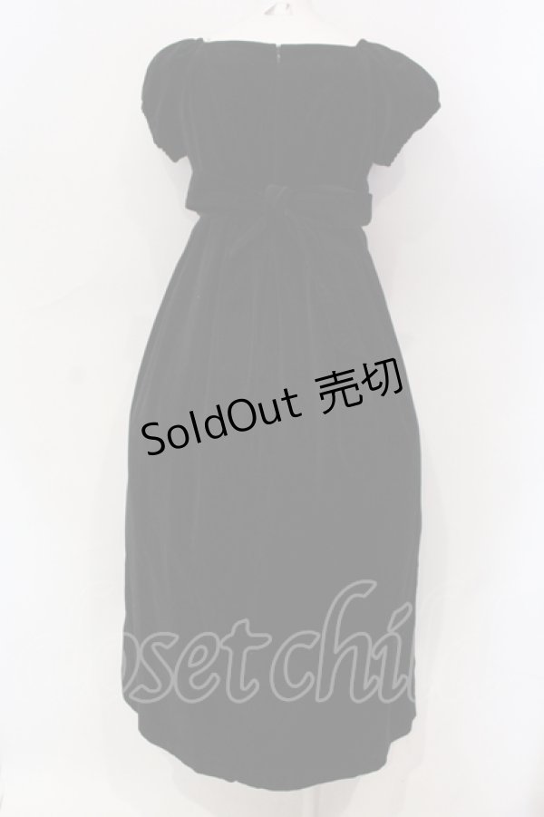 Victorian maiden ローズレース別珍アンティークドールワンピース Rose Lace Elegant Long OP by Victorian Maiden