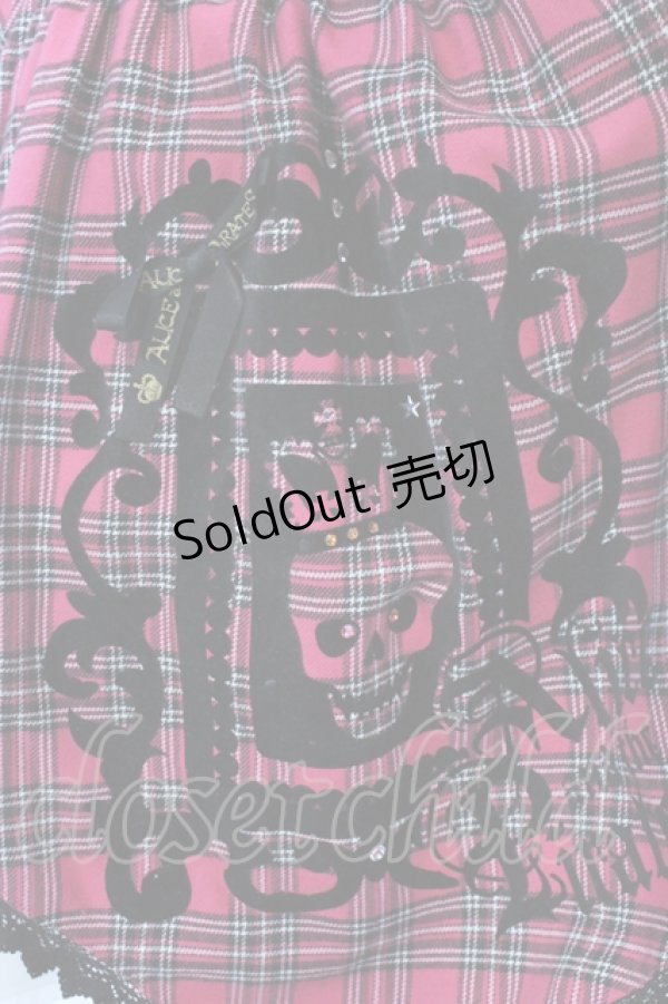 画像3: ALICE and the PIRATES / エドワードスカル・スカート  ピンク O-25-06-19-088-PA-SK-IG-OS (3)