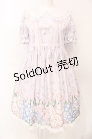 画像: Angelic Pretty / Flower Kittenワンピース  ラベンダー O-25-06-19-009-AP-OP-OW-OS