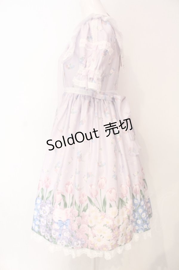 画像4: Angelic Pretty / Flower Kittenワンピース  ラベンダー O-25-06-19-009-AP-OP-OW-OS (4)