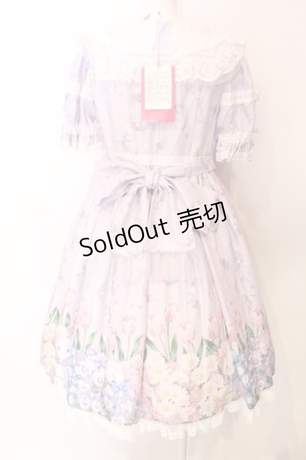 画像6: Angelic Pretty / Flower Kittenワンピース  ラベンダー O-25-06-19-009-AP-OP-OW-OS (6)