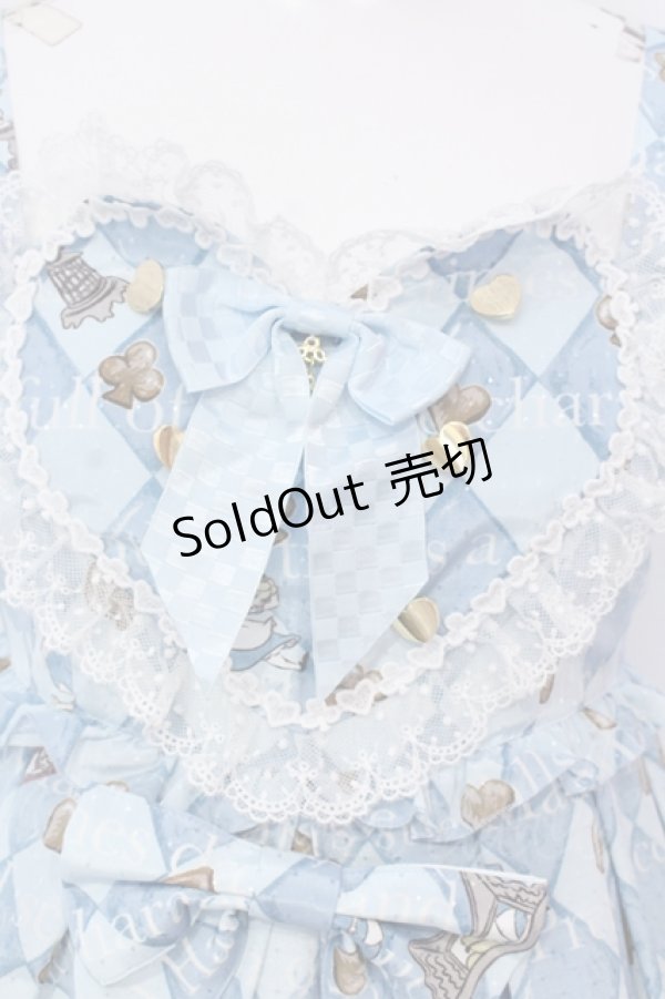 画像2: BABY,THE STARS SHINE BRIGHT / Alice In Wonderlandベビードールジャンパースカート  サックス O-25-06-19-002-BA-OP-OW-OS (2)