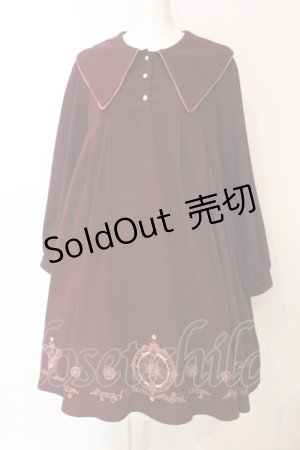 画像: Amavel / Magical Candy Aラインワンピース  ワイン O-25-06-19-012-CA-OP-IG-OS