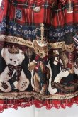画像3: Angelic Pretty / British Bearジャンパースカートセット ジャンパースカート単品  アカ O-25-06-19-013-AP-OP-IG-OS (3)