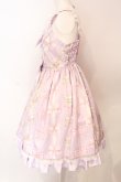 画像4: Angelic Pretty / Jewelry Ribbon Princessジャンパースカート  ラベンダー O-25-06-19-014-AP-OP-IG-OS (4)
