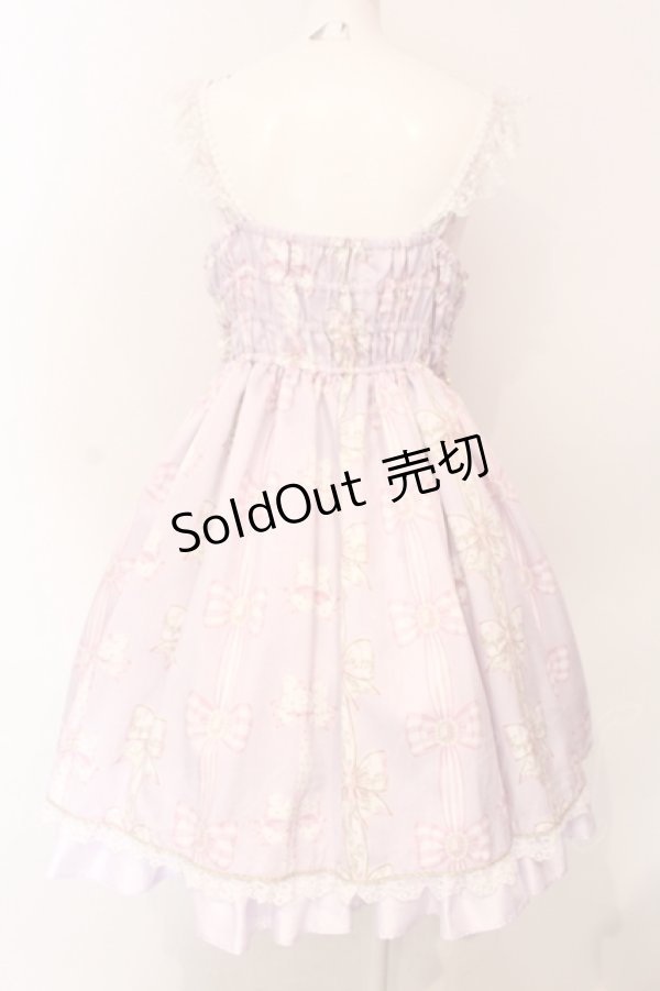画像5: Angelic Pretty / Jewelry Ribbon Princessジャンパースカート  ラベンダー O-25-06-19-014-AP-OP-IG-OS (5)