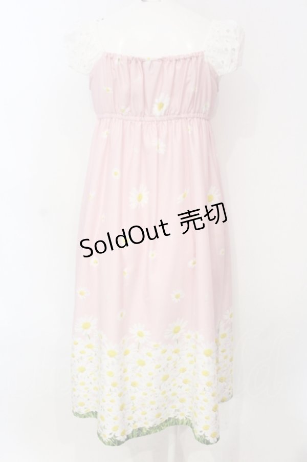 画像3: MILK / Daisy field Princessワンピース  ピンクガーデン O-25-06-19-024-ML-OP-OW-OS (3)