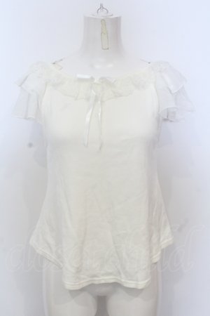 画像: Angelic Pretty / エンジェルフリルカットソー  シロ O-25-06-21-045-AP-TO-IG-OS