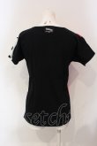 画像3: SUPER LOVERS / ユニオンジャックプリントTシャツ  ブラック×ホワイト O-25-06-21-087-PU-TS-IG-OS (3)