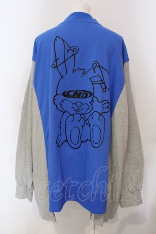 画像3: Candy Stripper / CND COMBINED BLOUSON ブルゾン  ブルー×グレー O-25-06-21-095-PU-JA-IG-ZY (3)