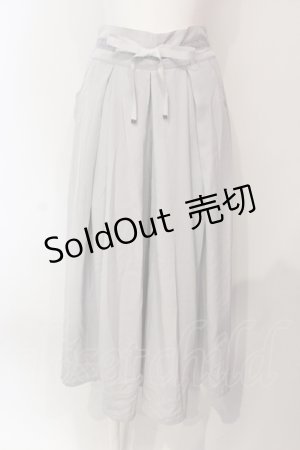 画像: axes femme / ボリュームタックワイドパンツ  グレー O-25-06-21-099-AX-PA-IG-OS