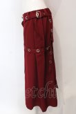 画像3: Deorart / ラップ付きハーフパンツ M レッド O-25-06-21-102-PU-PA-IG-OS (3)