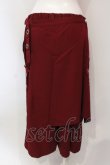 画像4: Deorart / ラップ付きハーフパンツ M レッド O-25-06-21-102-PU-PA-IG-OS (4)