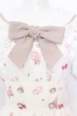 画像2: LIZ LISA / ManyHearts Afternoontea柄ワンピース  シロ O-25-06-21-011-LO-OP-OW-OS (2)