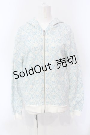 画像: MILKBOY / スカルタッチパーカー  サックス×オフ O-25-06-21-143-MB-TO-IG-OS