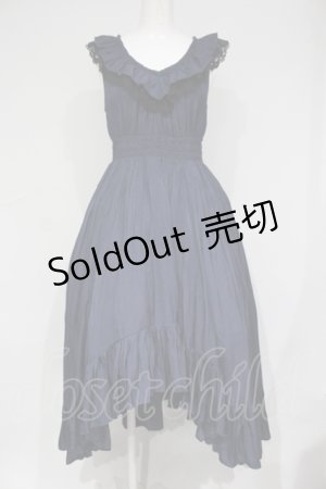 画像: Sheglit / "Dunkelheit"シャーリングワンピース M ネイビー O-25-06-21-002-EL-OP-IG-OS