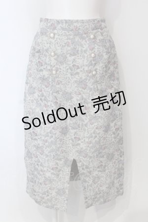 画像: axes femme POETIQUE / ゴブランタイトスカート M アイボリー O-25-06-21-020-AX-SK-IG-OS