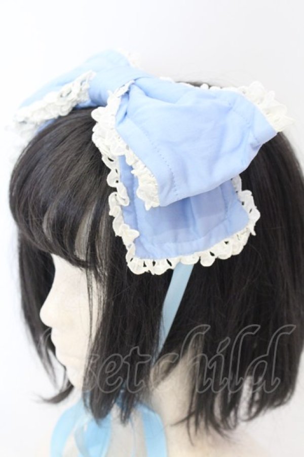 Ladder lace spindle head dress (cotton satin) – BABY, THE