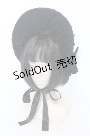 画像: Chante / ローズボンネット  ブラック O-25-06-22-017-LO-AC-OW-OS