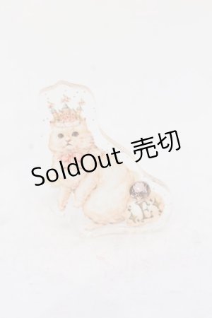 画像: Enchantlic Enchantilly / 城猫の雪化粧リング  ピンク O-25-06-22-034-LO-AC-OW-OS