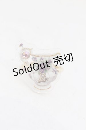 画像: Enchantlic Enchantilly / Dolled Up Ring〜すみれのミルクポット〜  すみれ O-25-06-22-037-LO-AC-OW-OS